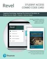 9780135197929-0135197929-Cognitive Psychology: Applying The Science of the Mind -- Revel + Print Combo Access Code