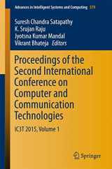 9788132225164-8132225163-Proceedings of the Second International Conference on Computer and Communication Technologies: IC3T 2015, Volume 1 (Advances in Intelligent Systems and Computing, 379)