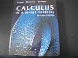 9780618149162-0618149163-Calculus of A Single Variable, Seventh Edition