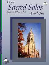9781495082153-1495082156-Sacred Solos for Piano: Level One Bk/Online Audio