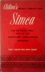 9780801955358-0801955351-Chilton's repair and tune-up guide for the Simca