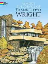 9780486293622-0486293629-Famous Buildings of Frank Lloyd Wright Coloring Book (Dover American History Coloring Books)