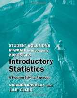 9781429242813-1429242817-Student Solutions Manual for Introductory Statistics