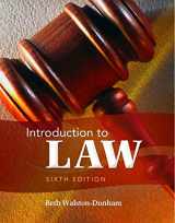 9781111311896-1111311897-Introduction to Law, 6th Edition