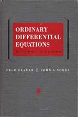 9780805312089-0805312080-Ordinary Differential Equations: A First Course (University Mathematics Series)