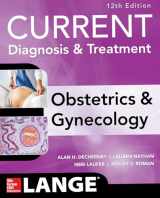 9780071833905-0071833900-Current Diagnosis & Treatment Obstetrics & Gynecology, 12th Edition