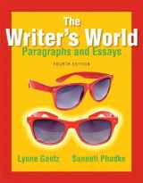 9780321964052-0321964055-The Writer's World: Paragraphs and Essays Plus MyWritingLab with Pearson eText -- Access Card Package (4th Edition)