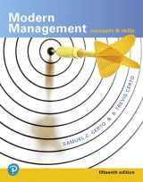 9780134729138-0134729137-Modern Management: Concepts and Skills (What's New in Management)