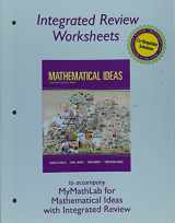 9780321977366-032197736X-Worksheets for Mathematical Ideas with Integrated Review