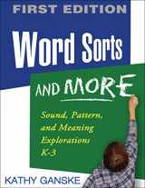 9781593850500-1593850506-Word Sorts and More: Sound, Pattern, and Meaning Explorations K-3 (Solving Problems in the Teaching of Literacy)