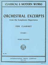 9781617272950-1617272957-INT1042 - Classical & Modern Works Orchestral Excerpts from the Symphonic Repertoire For Clarinet Volume i