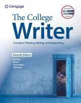 9780357505847-0357505840-The College Writer: A Guide to Thinking, Writing, and Researching (w/ MLA9E Update) (MindTap Course List)
