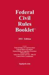 9781934852170-1934852171-2011 Federal Civil Rules Booklet