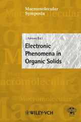9783527310456-3527310452-Electronic Phenomena in Organic Solids (Macromolecular Symposia)
