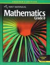 9780547647272-0547647271-Holt McDougal Mathematics Grade 8, Teacher's Edition