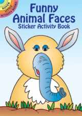 9780486441146-0486441148-Funny Animal Faces Sticker Activity Book (Dover Little Activity Books: Animals)