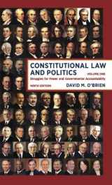9780393922394-0393922391-Constitutional Law and Politics: Struggles for Power and Governmental Accountability
