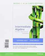 9780321757180-0321757181-Intermediate Algebra through Applications, Books a la Carte Edition