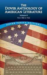 9780486780771-0486780775-The Dover Anthology of American Literature, Volume II: From 1865 to 1922 (Volume 2) (Dover Thrift Editions: Literary Collections)