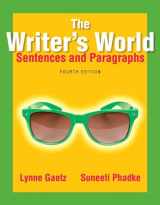 9780321964045-0321964047-The Writer's World: Sentences and Paragraphs Plus MyWritingLab with Pearson eText -- Access Card (4th Edition)