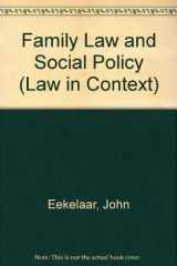 9780297782742-0297782746-Family Law and Social Policy