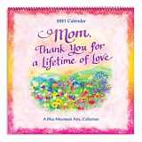 9781680883190-1680883194-Blue Mountain Arts 2021 Wall Calendar "Mom, Thank You for a Lifetime of Love" 12 x 12 in. 12-Month Hanging Wall Calendar Is a Sweet Gift for a Wonderful Mother