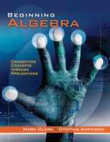 9781111978853-1111978859-Bundle: Beginning Algebra: Connecting Concepts Through Applications + WebAssign Printed Access Card for Clark/Anfinson's Beginning Algebra: Connecting ... Applications, 1st Edition, Single-Term