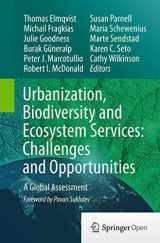 9789402400915-9402400915-Urbanization, Biodiversity and Ecosystem Services: Challenges and Opportunities: A Global Assessment