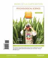 9780133825176-0133825175-Psychological Science: Modeling Scientific Literac with DSM-5 Update, Books a la Carte Edition Plus MyPsychLab with Pearson eText