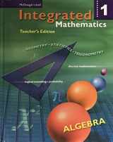 9780618073955-0618073957-McDougal Littell Integrated Math: Teacher Edition Book 1 2002
