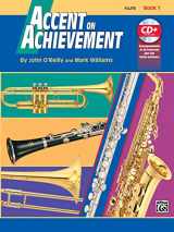 9780739005118-0739005111-Accent on Achievement, Bk 1: Flute, Book & CD