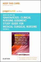 9780323222341-032322234X-Clinical Nursing Judgment Study Guide for Medical-Surgical Nursing - Elsevier eBook on Intel Education Study (Retail Standalone Access Card): Patient-Centered Collaborative Care, 8e