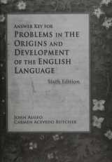 9781428231467-1428231463-Answer Key for Problems in Origins & Development of the English Langage