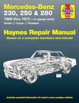 9780856963469-0856963461-Mercedes Benz 230, 250 and 280, 1968-1972 / 6-Cylinder sohc / Sedan, Coupe, Roadster Automotive Repair Manual