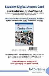 9781517803698-1517803691-Introduction to American History Volume 2, 9th Edition