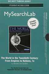 9780205872794-0205872794-The World in the Twentieth Century MySearchLab Printed Access Card: Includes Pearson Etext