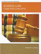9780137072477-0137072473-School Law: Cases and Concepts (Allyn & Bacon Educational Leadership)