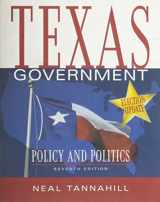 9780321169587-0321169581-Texas Government, Policy and Politics, Election Update, Seventh Edition