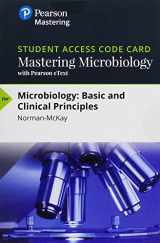 9780134812885-0134812883-Mastering Microbiology with Pearson eText -- Standalone Access Card -- for Microbiology: Basic and Clinical Principles