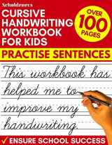 9781072444572-1072444577-Cursive Handwriting Workbook for Kids: Practise Sentences