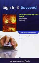 9781111668068-111166806X-American History Resource Center with InfoTrac 2-Semester Printed Access Card (Sign in & Succeed)