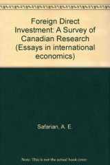 9780886450182-0886450187-Foreign Direct Investment: A Survey of Canadian Research