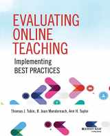 9781118910368-1118910362-Evaluating Online Teaching: Implementing Best Practices