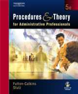 9780538727402-0538727403-Procedures and Theory for Administrative Professionals (with CD-ROM)