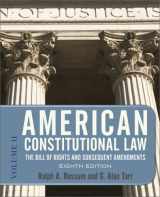 9780813344799-0813344794-American Constitutional Law 8E, 2-VOL SET: 2-VOLUME SET