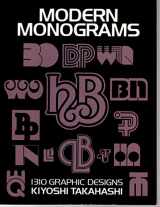 9780486247885-0486247880-Modern Monograms: 1310 Graphic Designs (Lettering, Calligraphy, Typography)
