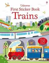 9781805318026-1805318020-First Sticker Book Trains (First Sticker Books)