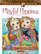 9780486812687-0486812685-Creative Haven Playful Puppies Coloring Book: Relax & Find Your True Colors (Adult Coloring Books: Pets)