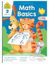 9780887431388-0887431380-School Zone - Math Basics 2 Workbook - 64 Pages, Ages 7 to 8, 2nd Grade, Addition & Subtraction, Time & Money, Place Value, Fact Families, and More (School Zone I Know It!® Workbook Series)