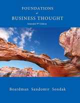 9780997117189-0997117184-Foundations of Business Thought (9th, Ninth Edition) - By Boardman, Sandomir, Sondak